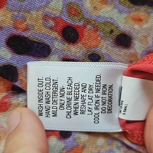 Vera Wang Woman's Sequin Polka-dot Tank Tunic Blouse. Sz: XS - Picture 8 of 9